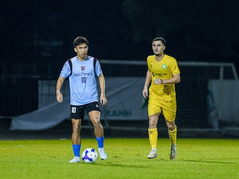 Becamex TP.HCM quyết tâm quay lại V.League. Ảnh: FBNV
