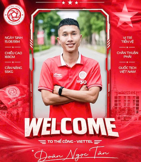 Doãn Ngọc Tân khả năng sẽ là gương mặt nổi bật của Thể Công ở V.league 2026/27