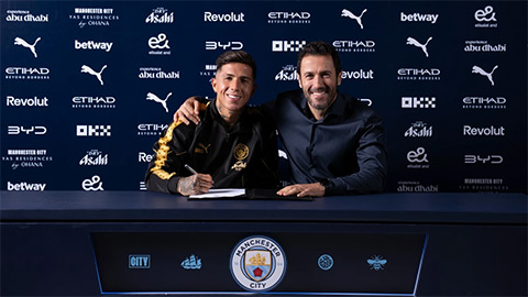 Enzo Fernandez trở thành tân binh đắt giá nhất lịch sử Man City