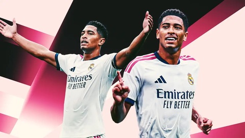 Ngoài tài năng, Jude Bellingham luôn được biết đến nhờ tinh thần chiến đấu. Ảnh: Goal