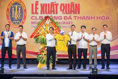 CLB Thanh Hóa xuất quân tham dự mùa giải 2026/27