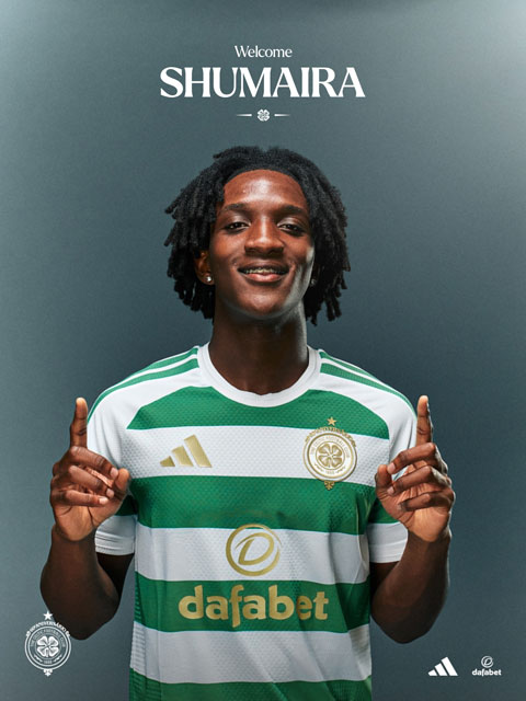 Mheuka được Chelsea cho Celtic mượn - Ảnh: @CelticFC