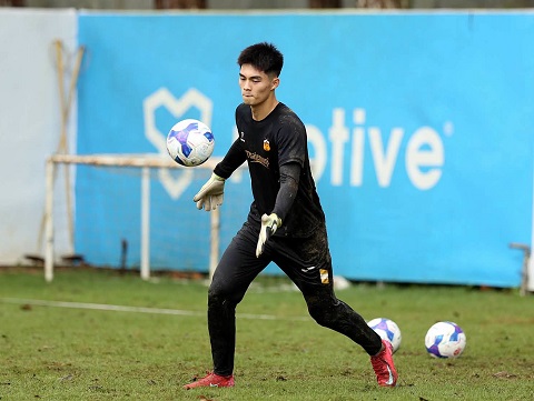Thủ môn Trần Trung Kiên. Ảnh: HAGL FC