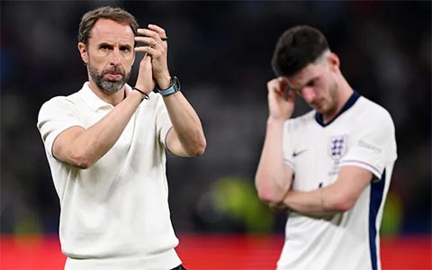 Southgate từng chịu áp lực lớn sau khi thua ở chung kết EURO 2024