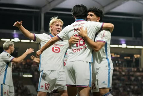 Niềm vui thắng lợi của Lille