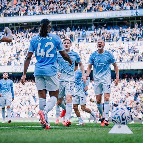 Man City toàn thắng 3 trận mở màn