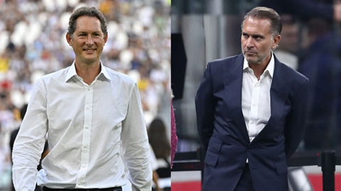 Những ông chủ John Elkann (Juve, trái) và Gerry Cardinale (Milan) đều rất mạnh tay, nhưng hiệu quả thì chưa thấy đâu