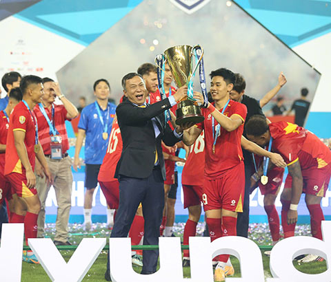 Đình Bắc góp công lớn vào chức vô địch AFF Cup 2026 của ĐT Việt Nam. Ảnh: Đức Cường