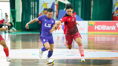 Màn trinh diễn tuyệt vời của Thái Huy đã giúp Thái Sơn Nam thắng 4-0. Ảnh - Nguyễn Khanh