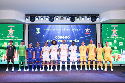 SLNA tập hợp nhiều tuyển thủ U20 và U23 Việt Nam - Ảnh: SLNA 