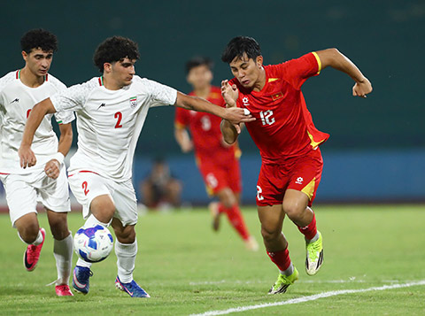 U20 Việt Nam rớt hạng - Ảnh: Đức Cường