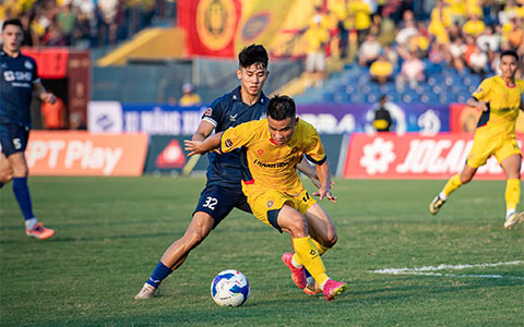 Thanh Hóa tiếp tục thể hiện phong độ ấn tượng ở V.League 2026/27 - Ảnh: Đức Cường 