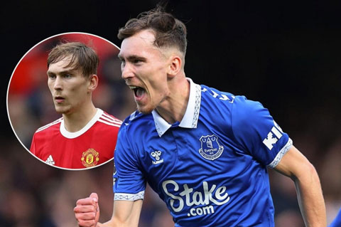 Garner từng là sản phẩm ưu tú của lò trẻ MU trước khi tỏa sáng tại Everton