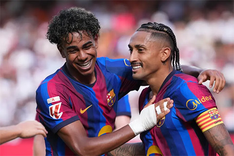 Barca thi đấu bùng nổ trong giai đoạn đầu mùa giải