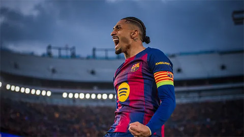 Raphinha đang có phong độ cực cao tại Barca