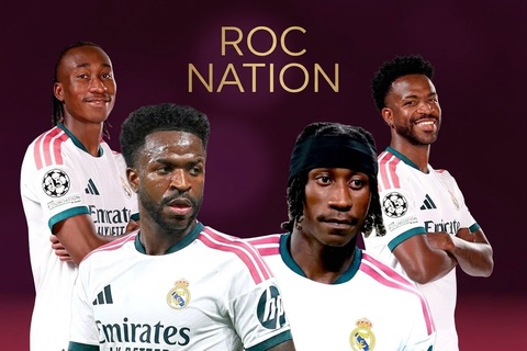 Real Madrid đang trở thành sân khấu lớn cho công ty đại diện ROC Nation. Ảnh: Marca