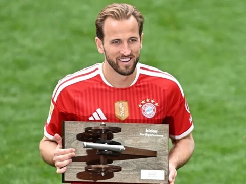 Harry Kane sở hữu thành tích ghi bàn cực khủng ở Bayern