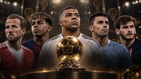 Cả 5 ứng viên đều có cơ hội đoạt Quả bóng vàng 2026