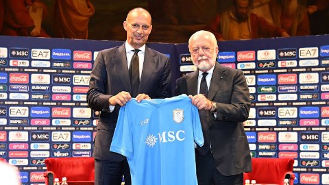 Napoli đã chinh phục Serie A và giờ họ cần Allegri ở sân chơi Champions League
