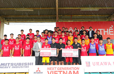 Chương trình tuyển chọn tài năng bóng đá Next Generation Vietnam diễn ra sáng 9/9