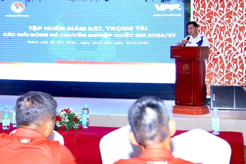 Ông Đặng Thanh Hạ phát biểu ở lễ bế mạc. Ảnh: Quỳnh Đức 