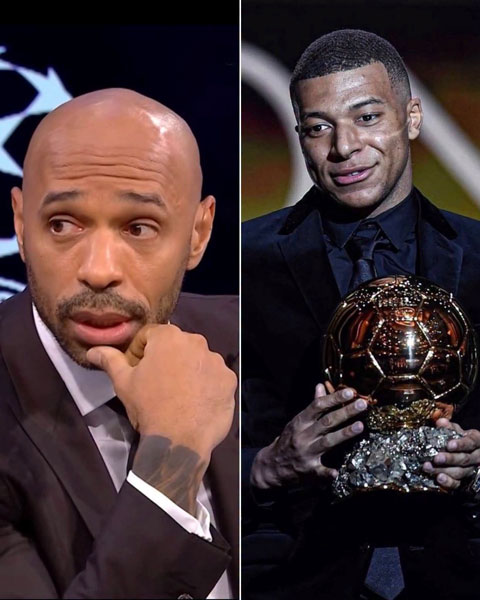 Henry cho rằng Mbappe xứng đáng giành Quả Bóng Vàng 2026 - Ảnh: Global Football Reports