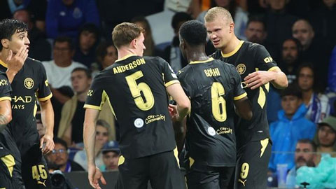 Man City tạm chiếm ngôi đầu trên BXH Champions League - Ảnh: getty images