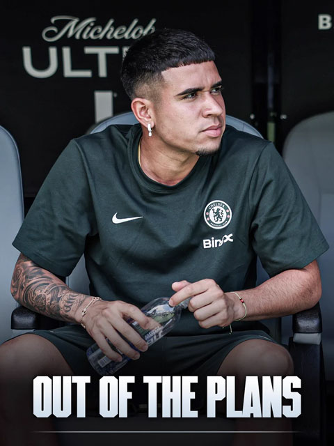 Paez có thể bị Chelsea đẩy đi trong tháng 1.  Ảnh: Fabrizio Romano