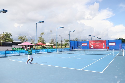 ATP Challenger 50 Phan Thiết có hơn 100 tay vợt tham dự 