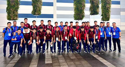 U23 Việt Nam đến Nhật Bản 