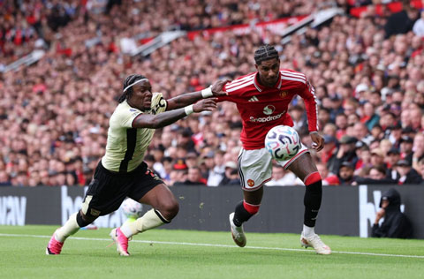 Rashford đang thi đấu tốt từ khi trở lại MU - Ảnh: Getty images