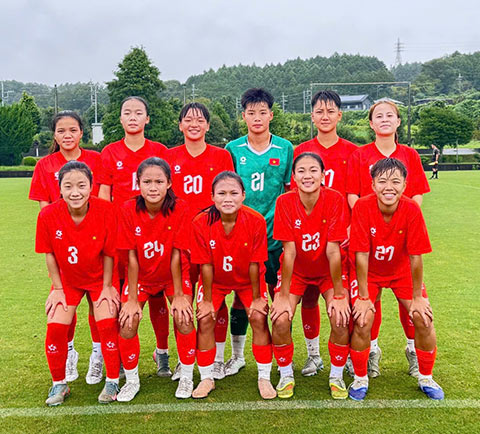 U17 Việt Nam có trận giao hữu đầu tiên trong chuyến tập huấn tại Nhật Bản