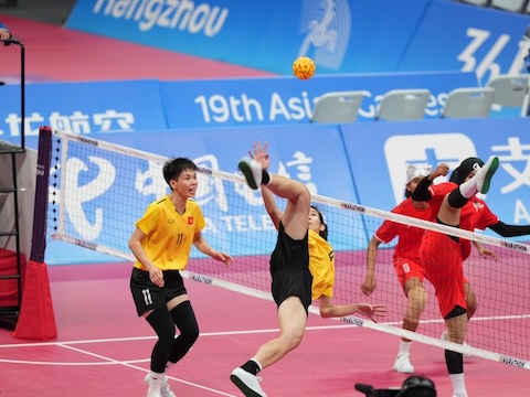 Cầu mây đang là một trong những hy vọng vàng của đoàn Việt Nam 
