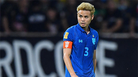 Theerathon Bunmathan bị gạch tên khỏi danh sách Thái Lan dự FIFA ASEAN Cup 2026