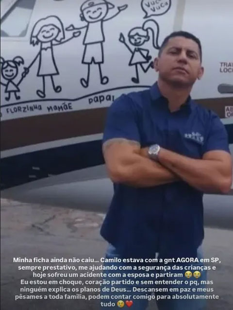  Rogerio Camilo Ramos qua đời sau tai nạn xe máy