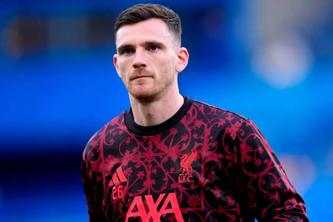Liverpool sẽ cần rất lâu mới tìm được một hậu vệ trái hay như Robertson