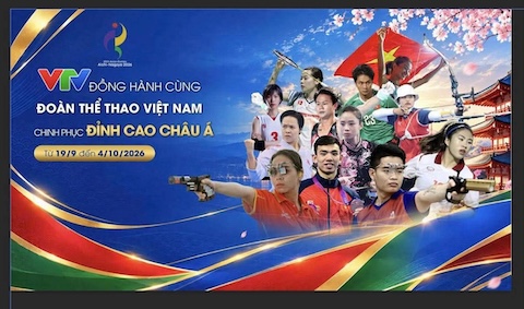 VTV thôn gba1o đã có bản quyền truyền hình ASIAD 2026