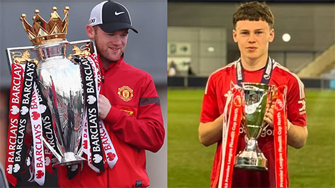 Kai Rooney có cơ hội để tiếp bước người cha Wayne
