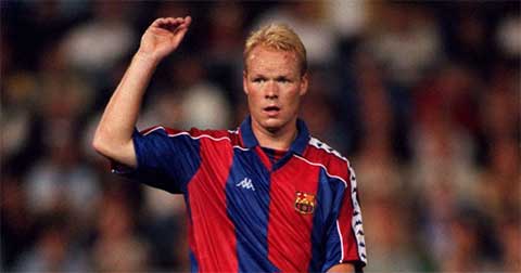 HLV Koeman từng có nhiều năm khoác áo Barca