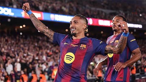Barca đã ghi 28 bàn sau 6 trận tại La Liga