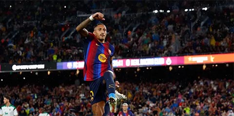Raphinha đang khiến phần còn lại của La Liga phải khiếp sợ