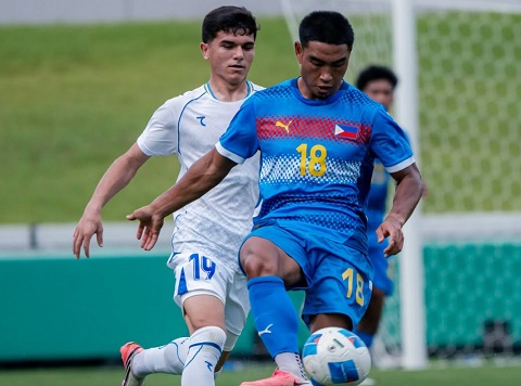 U23 Philippines thua đậm ở ngày ra quân 