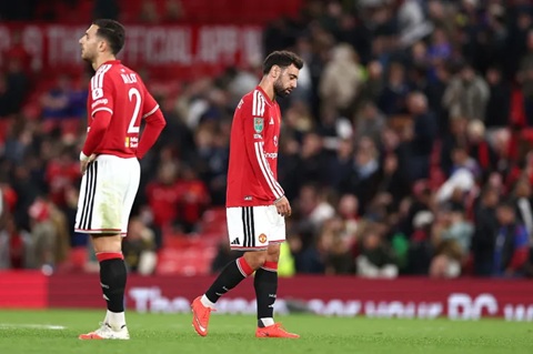 Bruno Fernandes và các đồng đội đang trải qua chuỗi trận kém thuyết phục