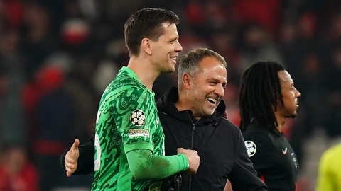 HLV Hansi Flick đặt trọn niềm tin vào Szczesny sau khi Joan Garcia chấn thương. Ảnh: Goal