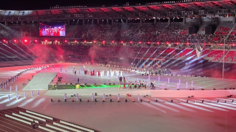 Lễ khai mạc ASIAD 20 diễn ra tại sân vận động Paloma Mizuho ở Nagoya, Nhật Bản