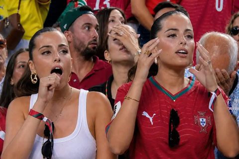 Matilde và Maria từng gây chú ý tại World Cup 2026