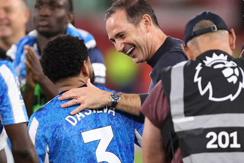 Áp lực đã được giải tỏa phần nào cho Lampard cùng các học trò