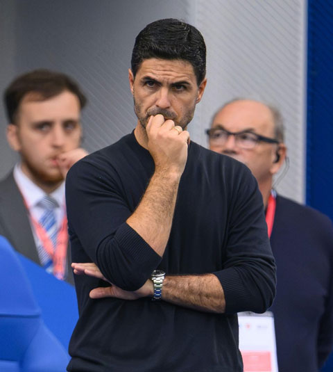 Arteta biết Arsenal sẽ gặp khó ngay từ phút đầu tiên - Ảnh: Alamy