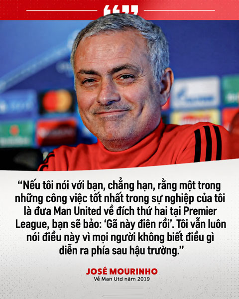 Mourinho chia sẻ về công việc tại MU - Ảnh: Give Me Sports