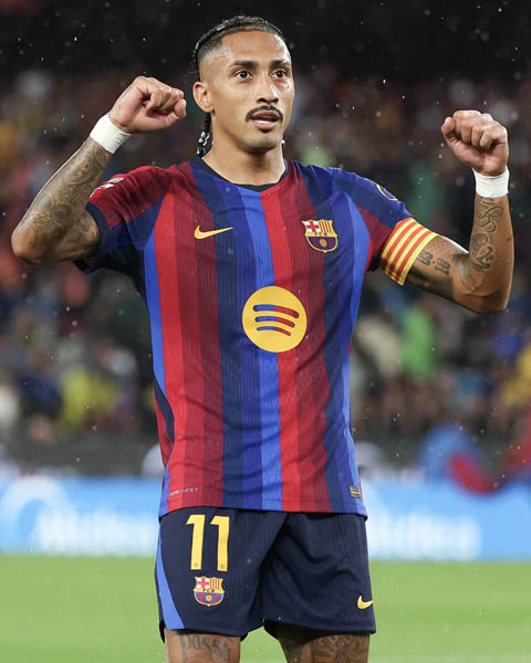Phong độ của Raphinha vào lúc này cực ấn tượng - Ảnh: @brfootball